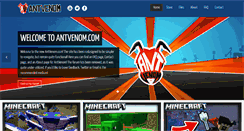 Desktop Screenshot of antvenom.com